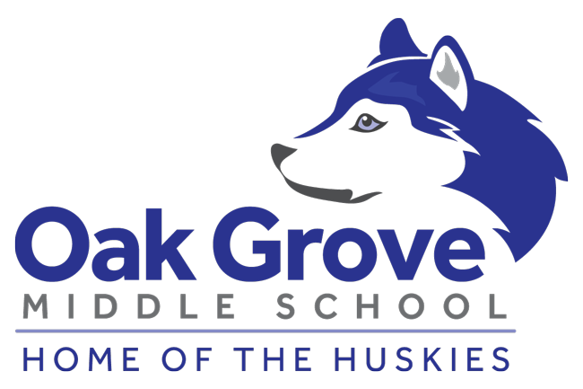 Oak Grove Middle School Huskies logo