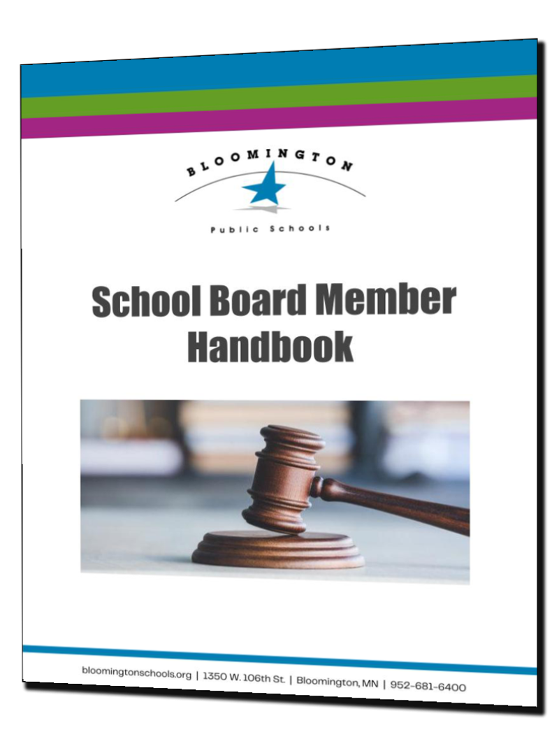 Front Cover of School Board Handbook