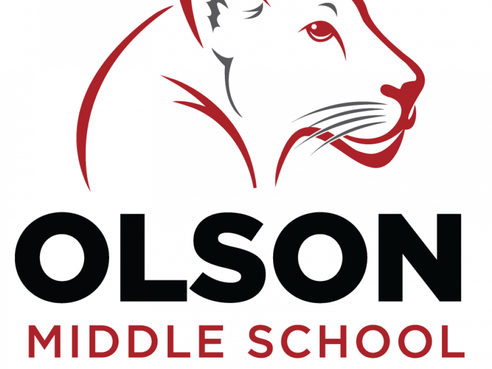 Olson Middle School Cougar logo