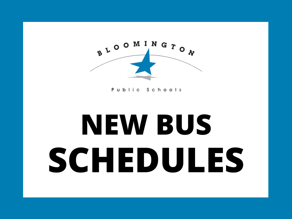 New Bus Schedules