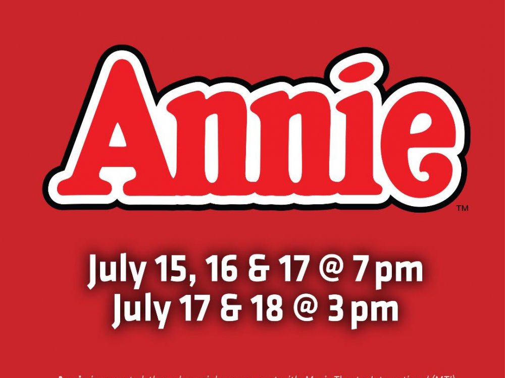 Annie play poster