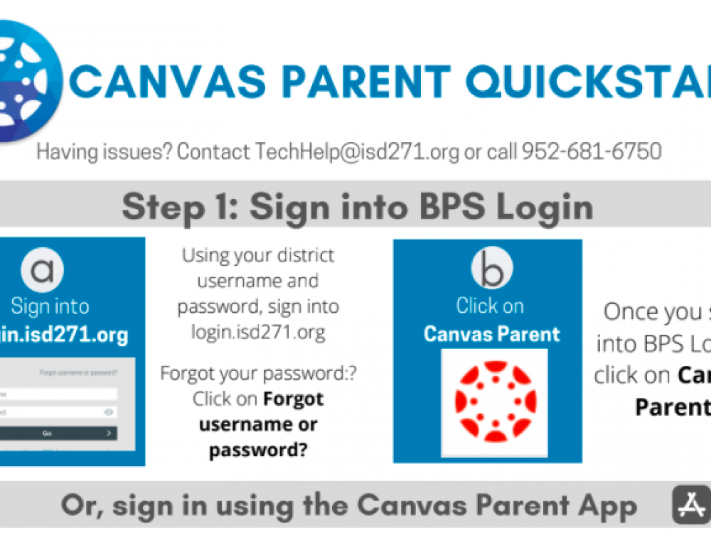 Canvas Parent Instructions