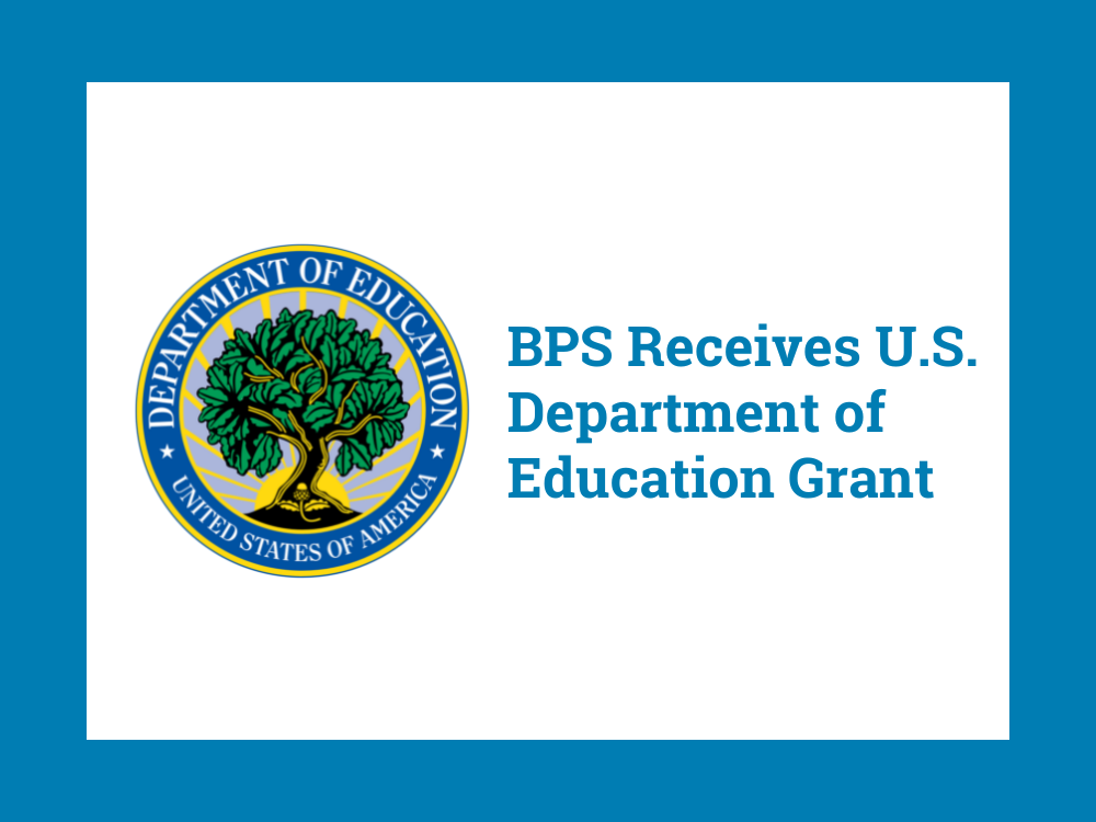 Web teaser of the US Department of Education Grant