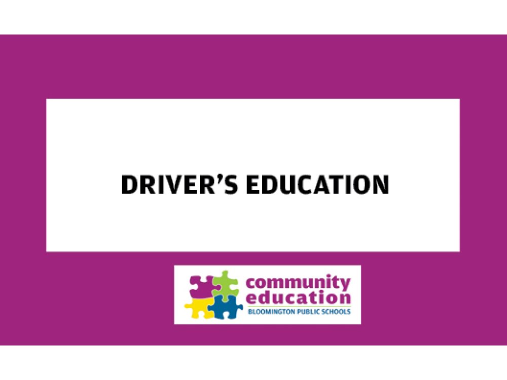 Driver's Education logo for summer
