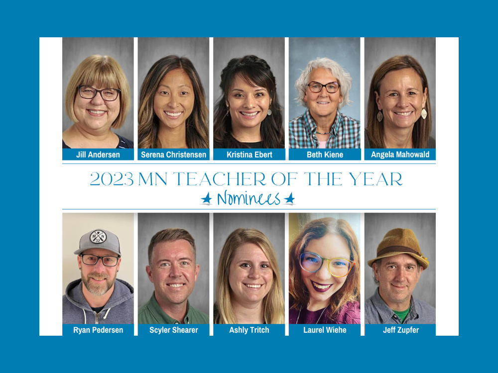 2023 MN Teacher of the Year Nominees