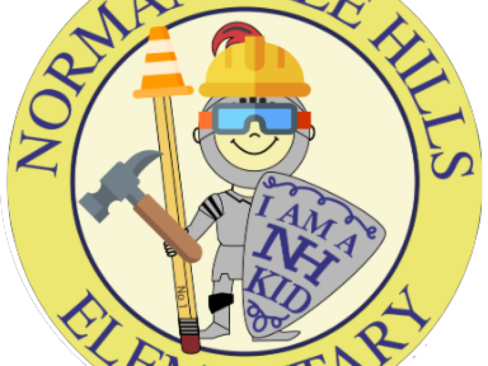 NH logo with construction items
