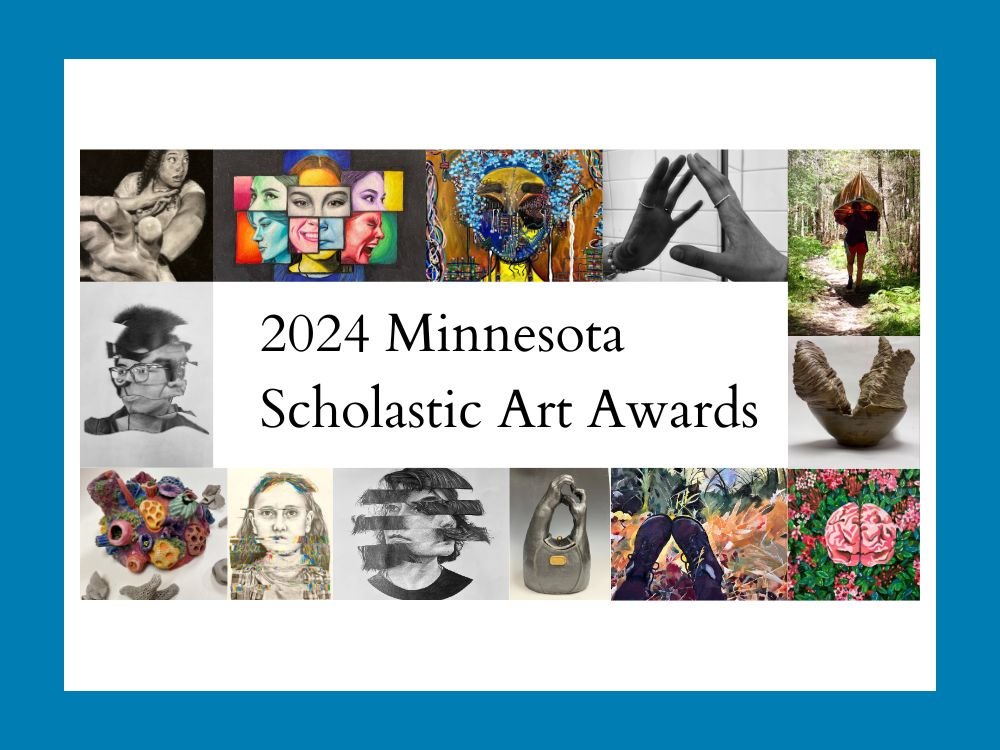 Previews of artwork from 2024 Minnesota Scholastic Art Awards