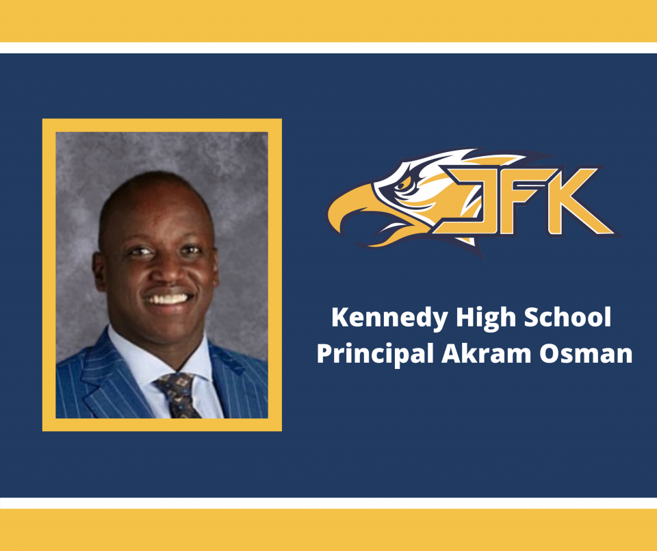 Kennedy Principal Akram Osman