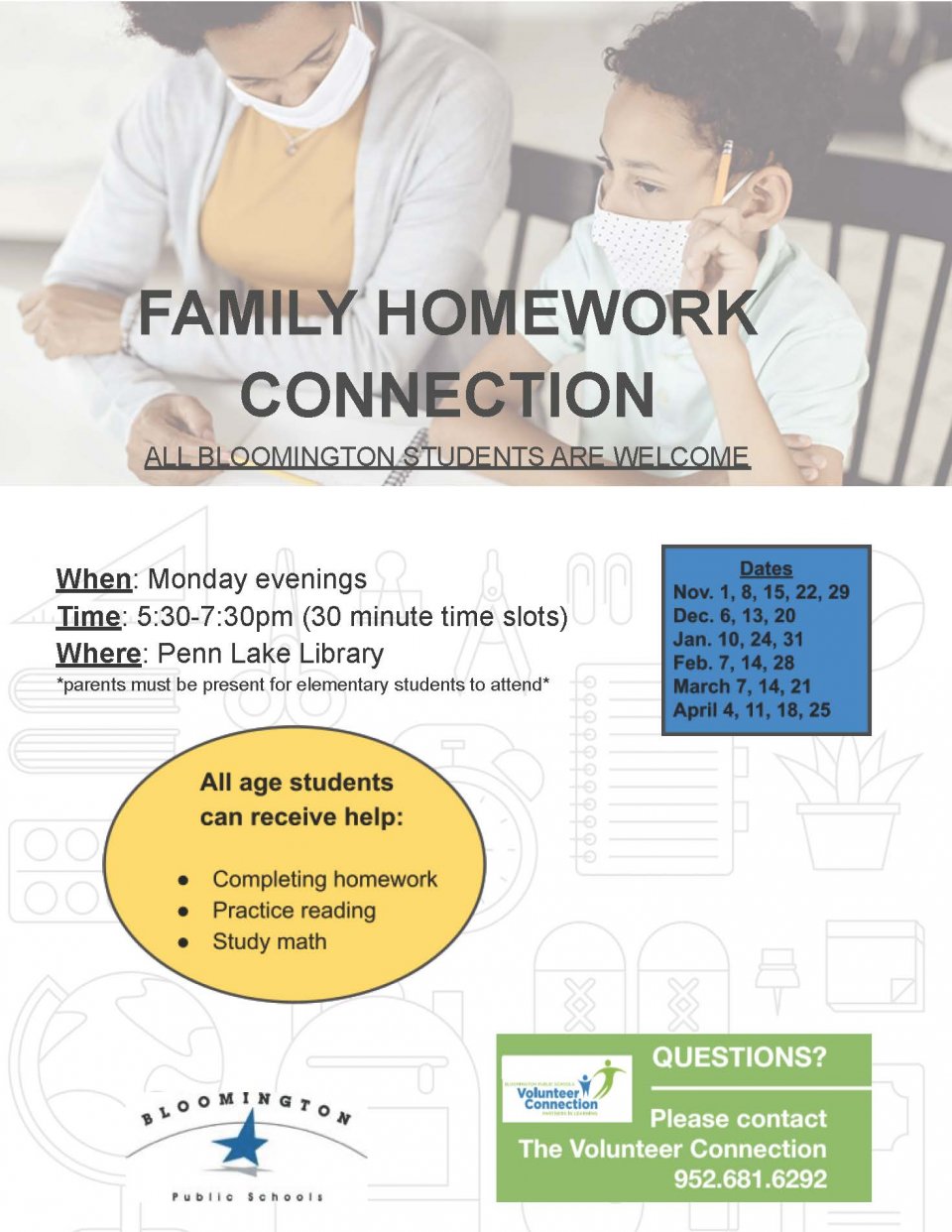 Homework Connection Flyer_Penn