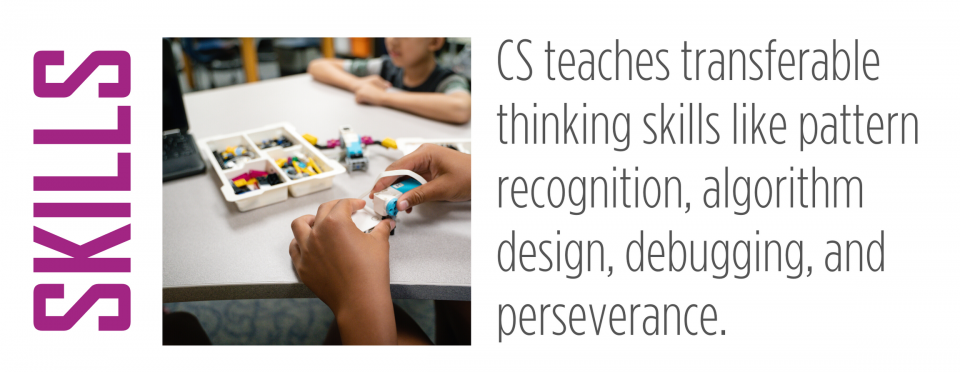 CS teaches transferable thinking skills