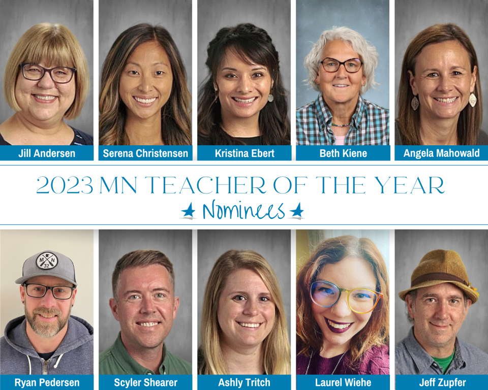 2023 MN Teacher of the Year Nominees